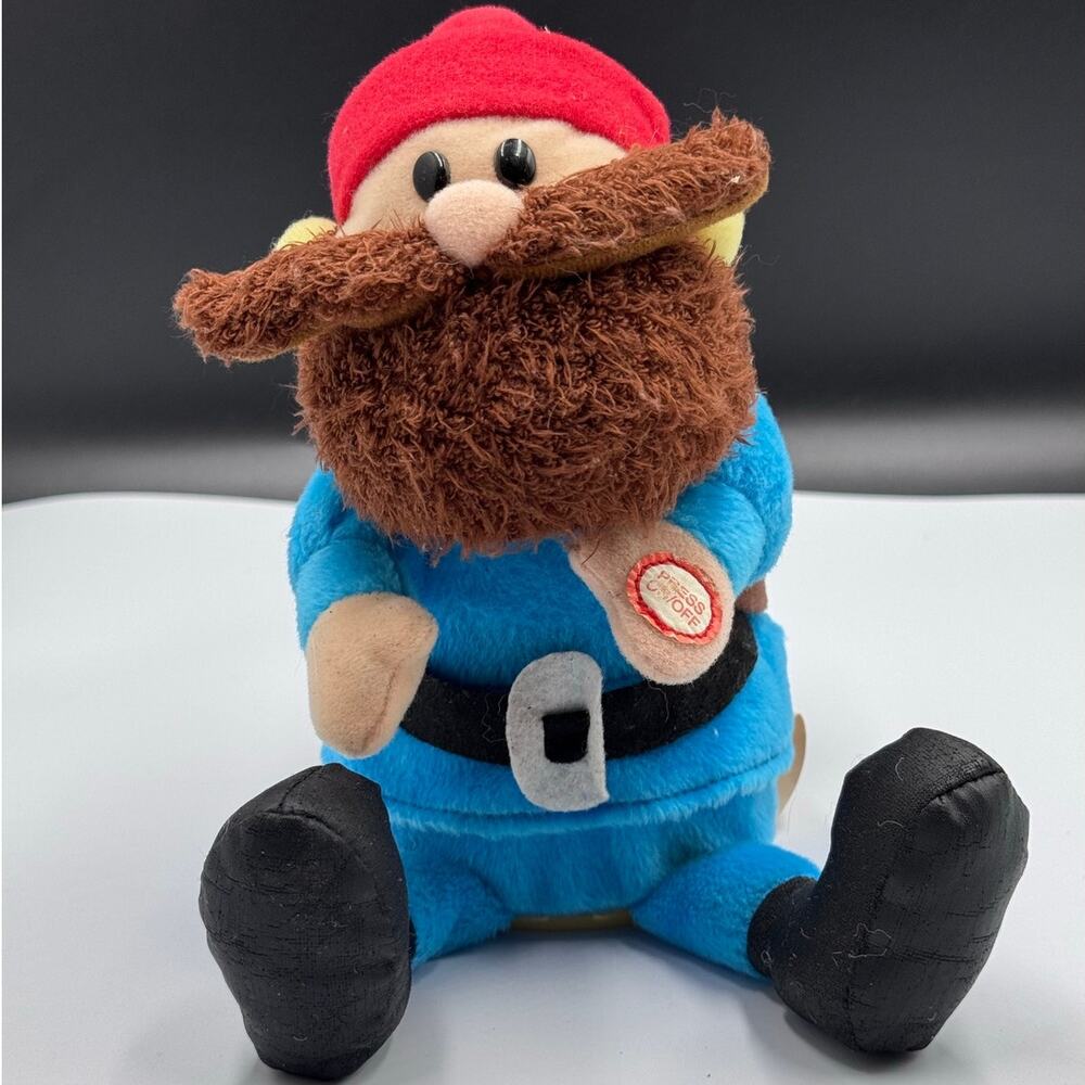 Vintage Gemmy Yukon Cornelius Sings Silver & Gold Rudolph Island of Misfit Toys